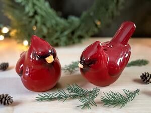 Cracker Barrel Cardinal Salt And Pepper Shakers Red Bird Holiday Christmas 2025